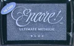 Encore Ultimate metallic pink UM-6 Blue (blauw),